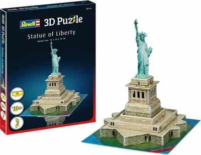 Пазл 3D Revell Statue of Liberty 31 деталь (4009803895383)