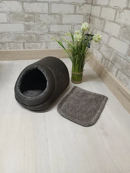 Будинок для морських свинок, шиншил, гризунів Animals_joy Норка S 18*24 см (146)