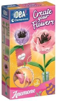 Набір для творчості Clementoni Міні-фабрика квітів Анемона  18346 (8005125183463)