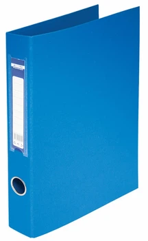 Папка Buromax на 2-ва кільця синій A4 30 мм двостороння PP (BM.3101-02)