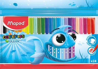 Фломастери 24 кольорів Color Peps Ocean (MP.845722)