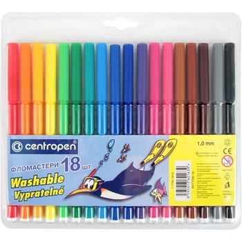 Фломастери 18 кольорів Centropen (7790/18)