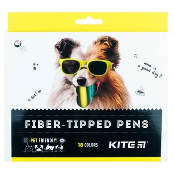 Фломастери Kite 18 кольорів (K22-448)