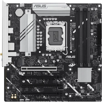 Материнська плата ASUS B860M MAX GAMING AX (s1851, Intel B860, PCI-Ex16)