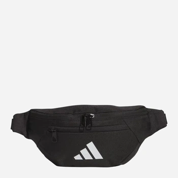 Спортивная сумка на пояс бананка Adidas Essentials Waist Bag JM7155 Черная (4068807772533)