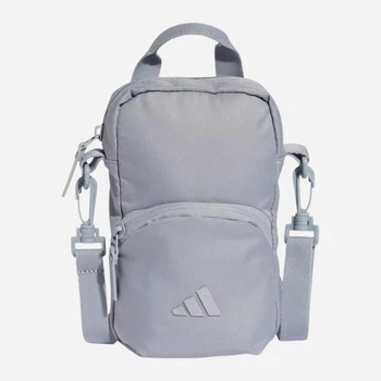 Спортивна сумка крос-боді через плече маленька Adidas Prime Organizer Bag KC6818 Сіра (4068821911659)