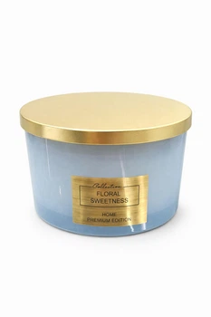 Ароматическая свеча Aromatherapy Home Pepco Floral Sweetness с крышкой 2026, цветочный