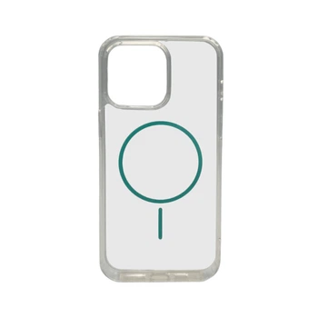 Чохол Acrylic Thin Magnetic для iPhone 12/12 Pro Green Cosmic AcColMagi12Green