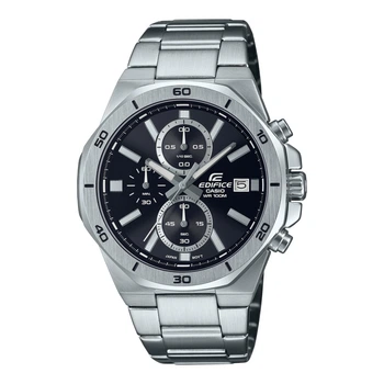 Мужские часы Casio Edifice EFV-640D-1A черные 100 м