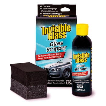 Средство для удаления водного камня и старых покрытий со стекла, Invisible Glass Glass Stripper США 120 мл