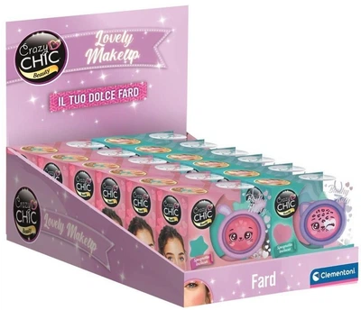 Zestaw kosmetyków Clementoni Crazy Chic – Róż do policzków MIX (18268) (8005125182688)