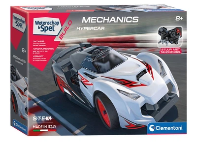 Klocki konstrukcyjne Clementoni Jouetprive Samochód wyścigowy (8005125560110)