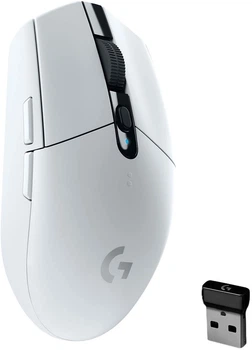 Ігрова бездротова миша Logitech G304/G305 LIGHTSPEED, HERO 12K, 12000 DPI, 6 кнопок, White