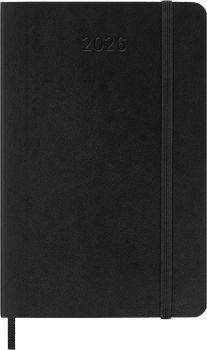Щоденник 2026 Moleskine 200 сторінок Чорний (8056999274573)