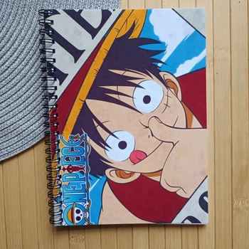 Тетрадь аниме Ван пис One Piece на пружине 48 листов клетка 18489
