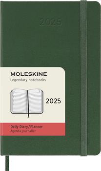 Щоденник 2026 Moleskine 400 сторінок Зеленый мирт (8056999270759)