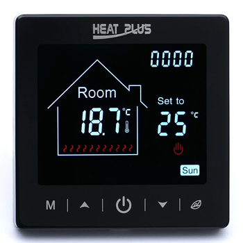 Терморегулятор Heat Plus M2-1.716 Чорний