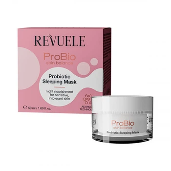 Ночная несмываемая маска для лица Revuele Probio Skin Balance Probiotic, 50 мл