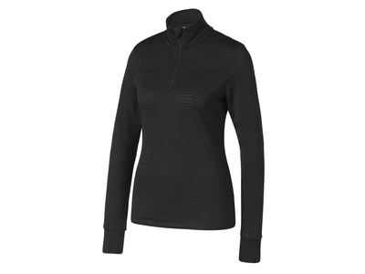 Термо-реглан на мікрофлісі Crivit LYCRA® Чорний M 426419