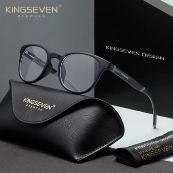 Очки компьютерные Blue Blocker для мужчин и женщин KINGSEVEN 9009 Gray