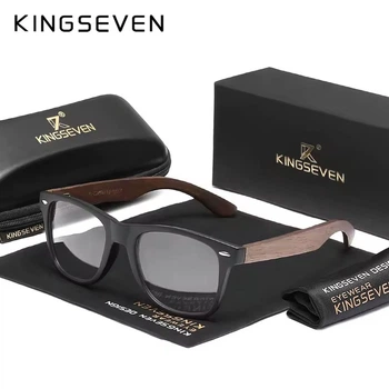 Окуляри комп'ютерні Blue Blocker для чоловіків і жінок KINGSEVEN 5520 Black 45
