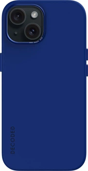 Панель Decoded AntiMicrobal Silicon для Apple iPhone 15 Plus Galactic Blue (D24IPO15PLBCS9GB)