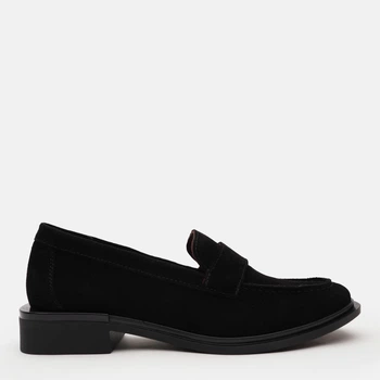 Женские лоферы замшевые Prime Shoes 269 Black Velour 21-269-50130 41 Черные (2000000157740)