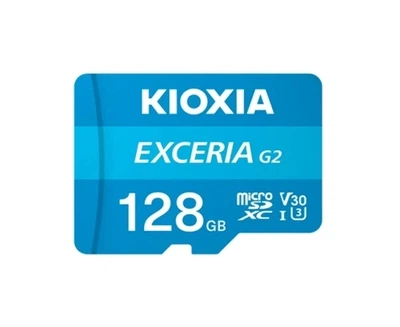 Карта памяти microSDXC, 128Gb, Exceria G2 Kioxia (2000003386284)