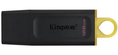 Флеш накопичувач USB 128Gb DataTraveler Exodia, Black/Yellow Kingston (teh0024661)