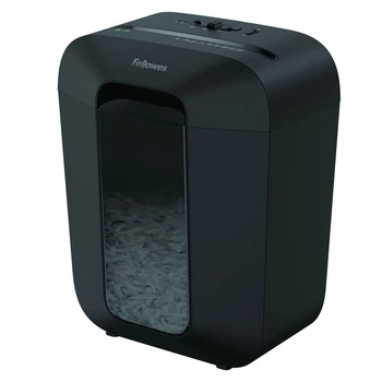 Уничтожитель бумаги Fellowes 9 листов 17 л черный (f.U4406001)