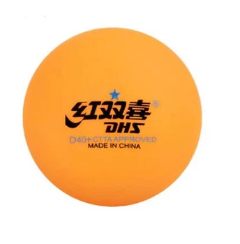 М'яч для настільного тенісу DHS Cell-Free Dual 40+ мм 1* Orange1 шт. 151326