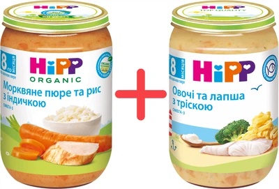 Набор HiPP Рыбный день для малыша с 8 месяцев