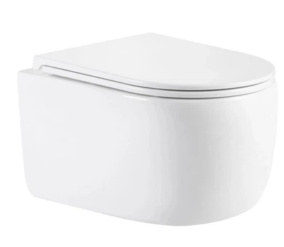 Унитаз подвесной Qtap Taurus Ultra Quiet, с сиденьем Slim Duroplast / Soft-close / Quick Release QTTAU26W49116