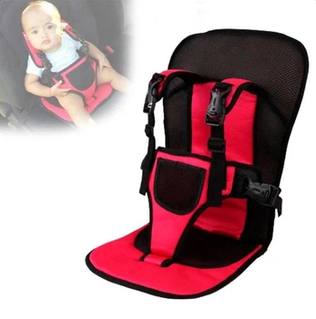 Дитяче автокрісло Multi Function Car Cushion до 12 років. Колір червоний