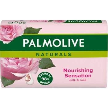 Тверде мило Palmolive Молоко і Троянда 90 г (8693495034258)