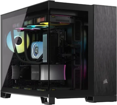 Obudowa Corsair 2500X Black/Obsidian Aluminum (CC-9011287-WW)