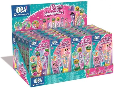 Zestaw kreatywny Clementoni Mini fabryka markerów – DISPLAY (18398) (8005125183982)