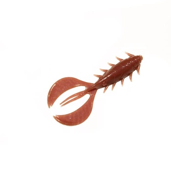 Приманка Bait Breath SL-Remix Chiby SP 2,4" (10 шт.) S076 Okizuke, двухвостый рак с клешнями, жесткий силикон(FS_ADE9B36E0DBB)