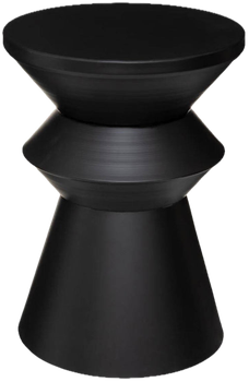 Stolik kawowy Atmosphera 68860 Totem metalowy 48.5 cm Czarny (3560237595443)