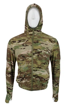 Кофта тактична флісова з капюшоном Grid Fleece Multicam Pancer 48