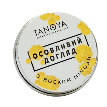 Бальзам для тіла TANOYA з воском мімози особливий догляд 15 мл