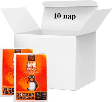 Хімічна грілка Only Hot для рук (handwarm) (10 пар)