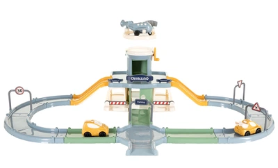 Lotnisko Cavallino z parkingiem wielopoziomowym i pastelowymi kolorami ulicy 4701LN04 (8719214078973)