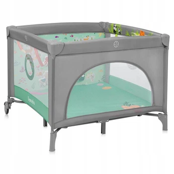Манеж Lionelo MILLE PLUS GREY GREEN
