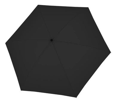 Міні парасолька чорна Doppler повний автомат 4 складання Антивітер