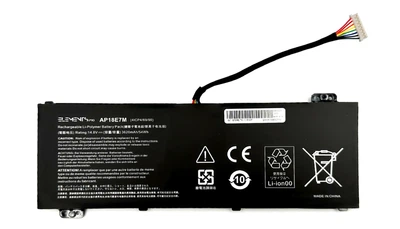Батарея Elements PRO для ноутбуків Acer Aspire 7 A715-74 Nitro 5 AN515-43 AN517-52 7 AN715-51 Predator Helios 300 PH315-52 Triton 300 PT315-51 14.8V 3620mAh (AP18E7M-4S1P-3600)