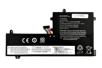 Батарея Elements PRO для ноутбуків Lenovo Legion Y530-15ICH Y540-15IRH Y540-17IRH Y545-PG0 Y7000P Y730-15ICH Y740-15ICH Y740-15IRH 11.4V 4650mAh Short cable (L17M3PG2-3S1P-4700S)