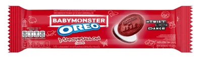 Печенье Oreo BabyMonster Red Sandwich Cookies with Marshmallow 110.4г