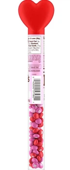 Драже M&M's Heart Chocolate Valentine's Day Candy Heart Cane 85г