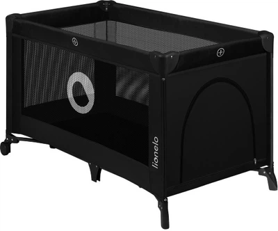 Манеж-ліжко 2 в 1 Lionelo Stefi Black Carbon (LO-STEFI BLACK CARBON)